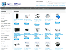 Tablet Screenshot of algarve-cctv.com